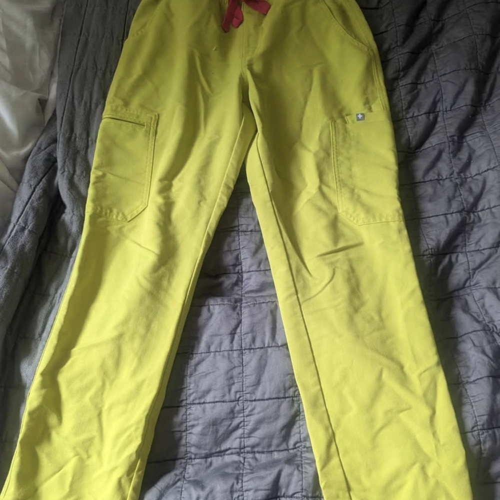 Figs Bright Yellow Apparel